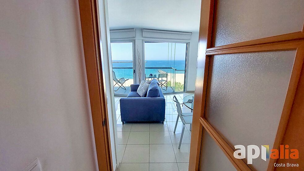 Apartamento en venta frente al mar en Palamós