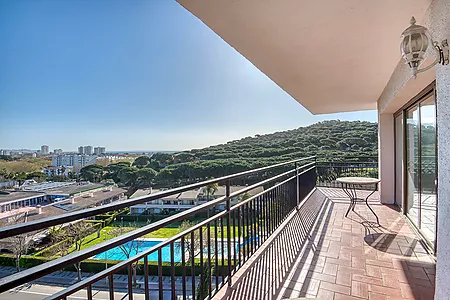 Beautiful apartment with terrace and views   Platja d Aro