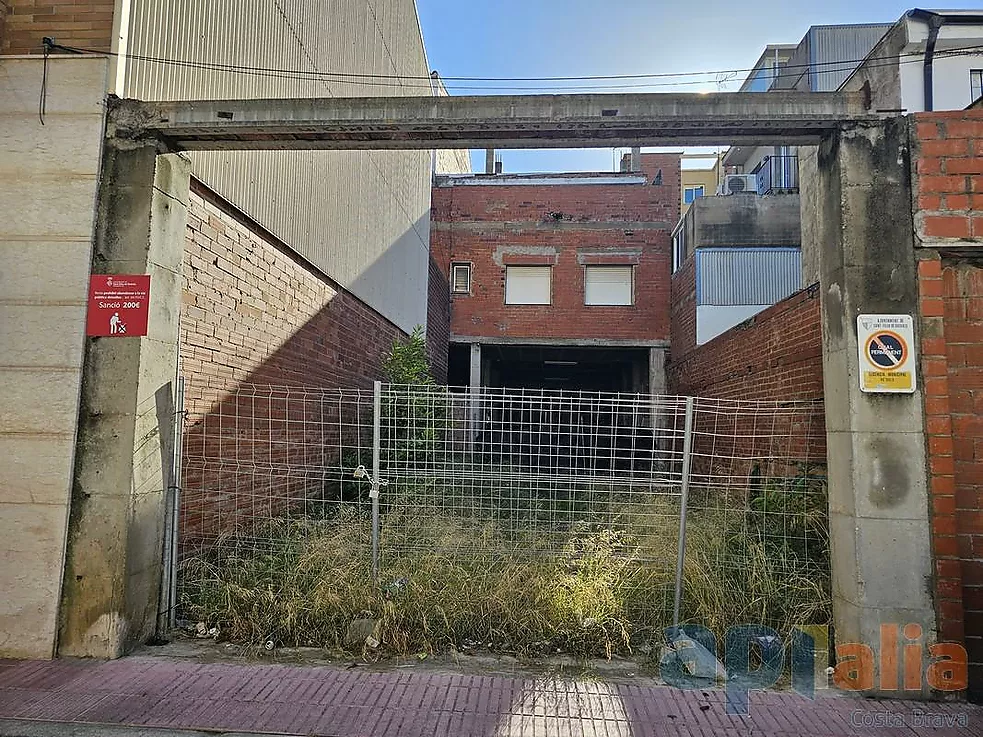 Parcela en venta en Sant Feliu de Guíxols