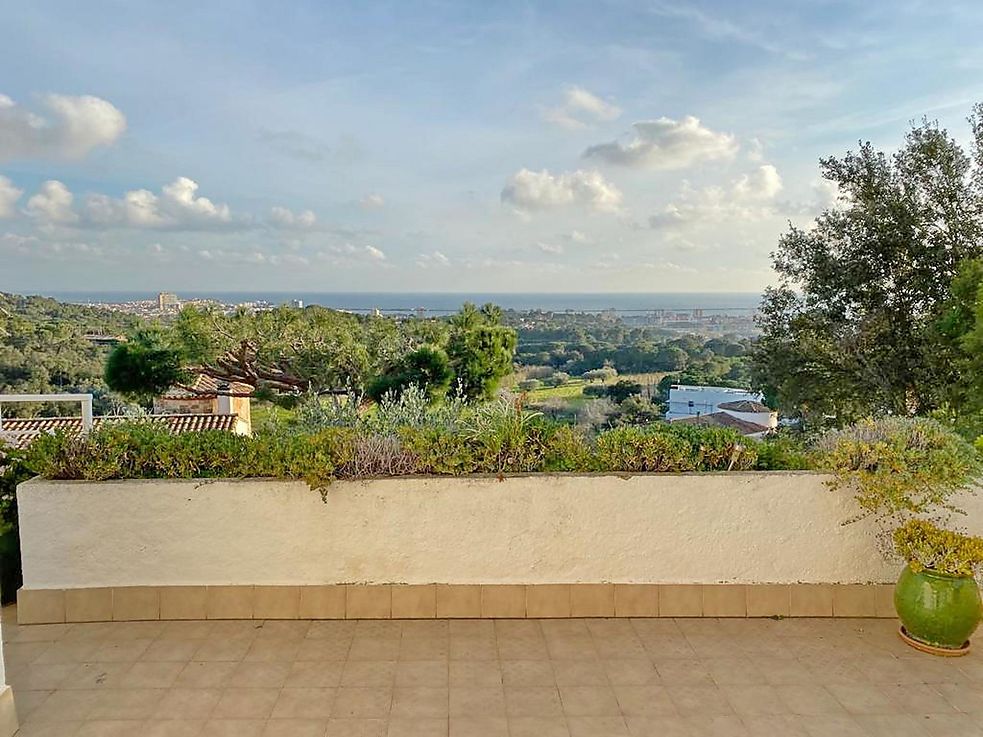 Villa avec 3 chambres à coucher et avec vue panoramique sur mer à Sant Antoni de Calonge.