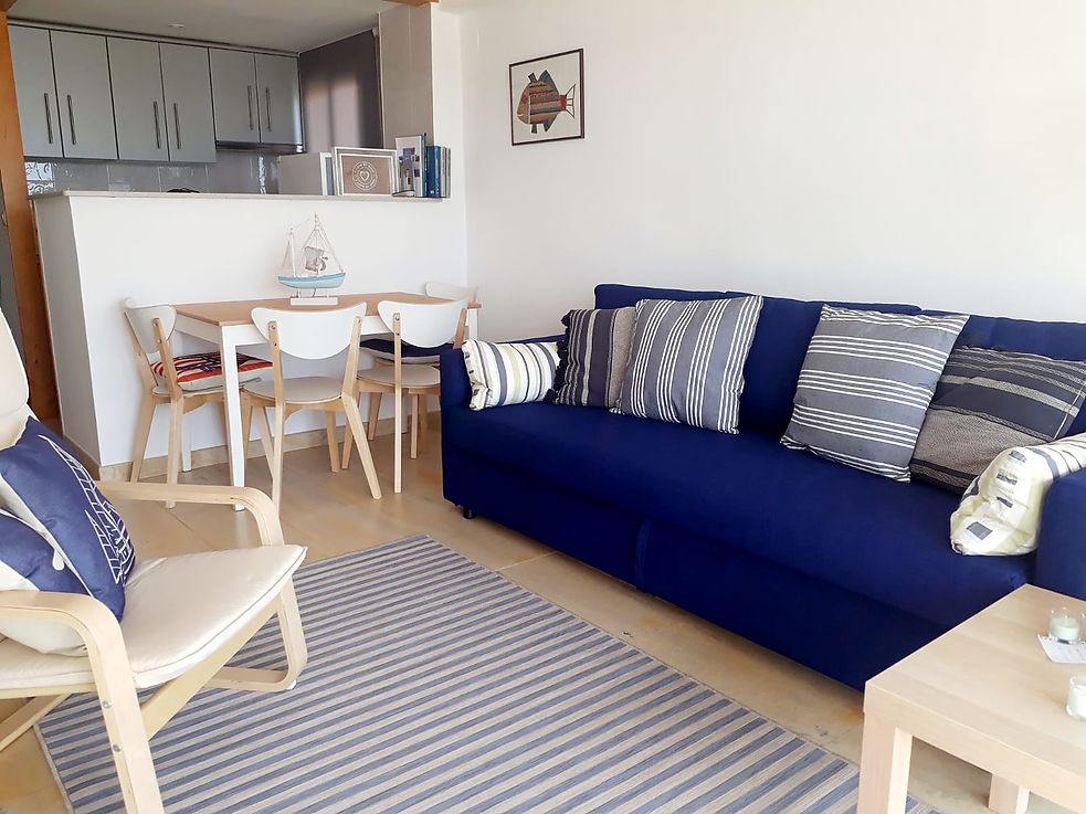 Apartamento de alquiler en Sant Antoni de Calonge en primera línea de mar